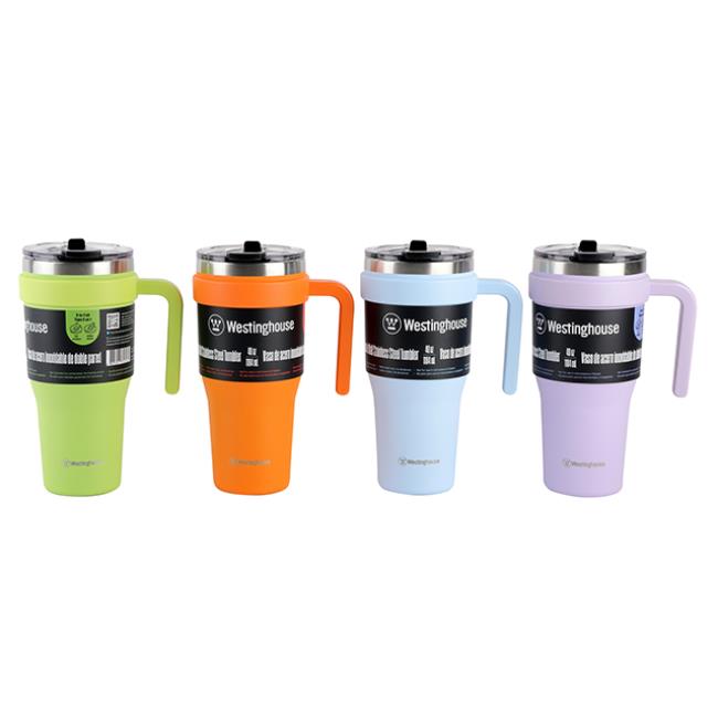 Westinghouse Double-Walled Stainless Steel Mug - Purple