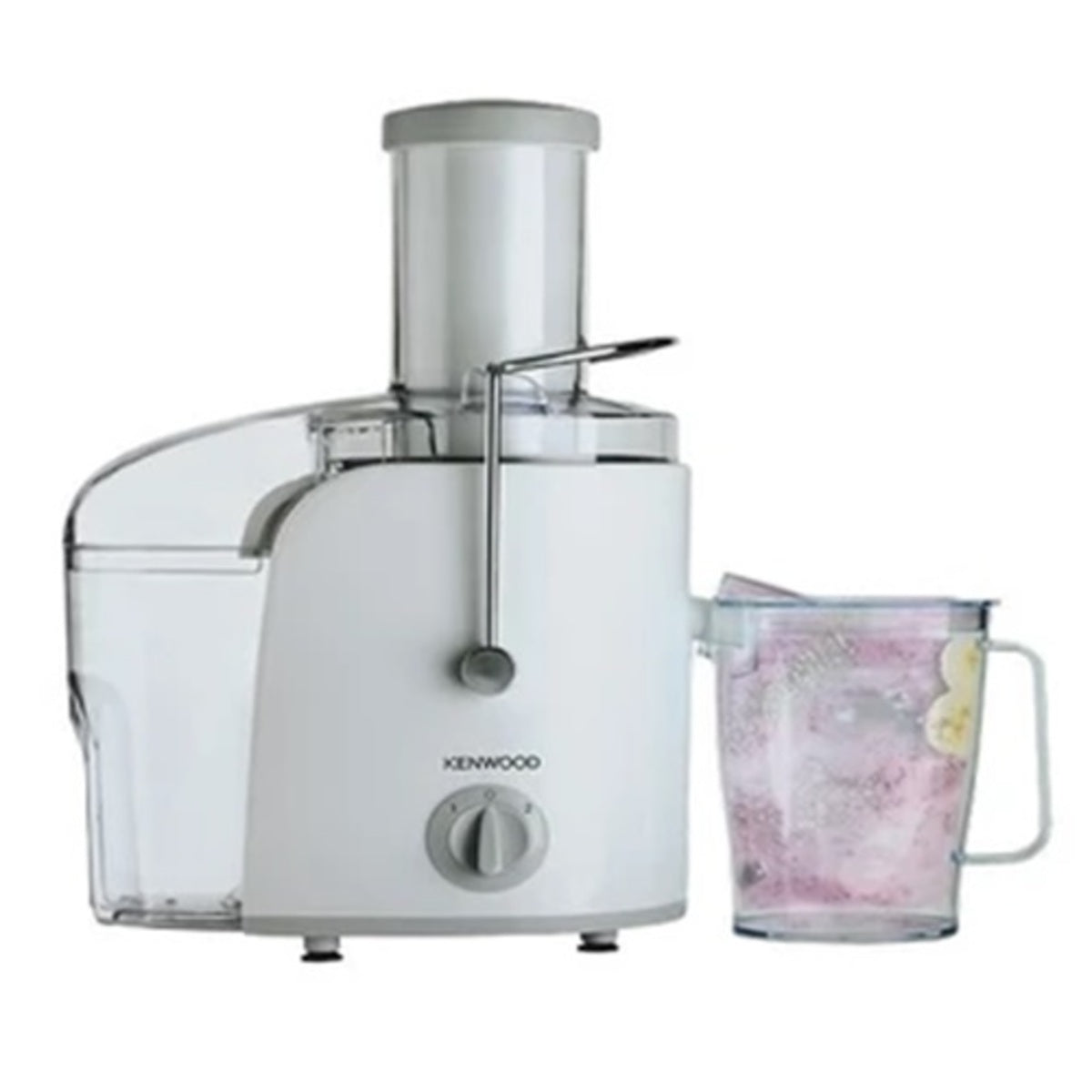 Kenwood Juicer 800Watts, 2speed,75mm wide feeding tube-White