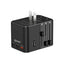 XPower TA45B 6 Output GaN Travel Charger - 25W / USB-A / USB-C / Black