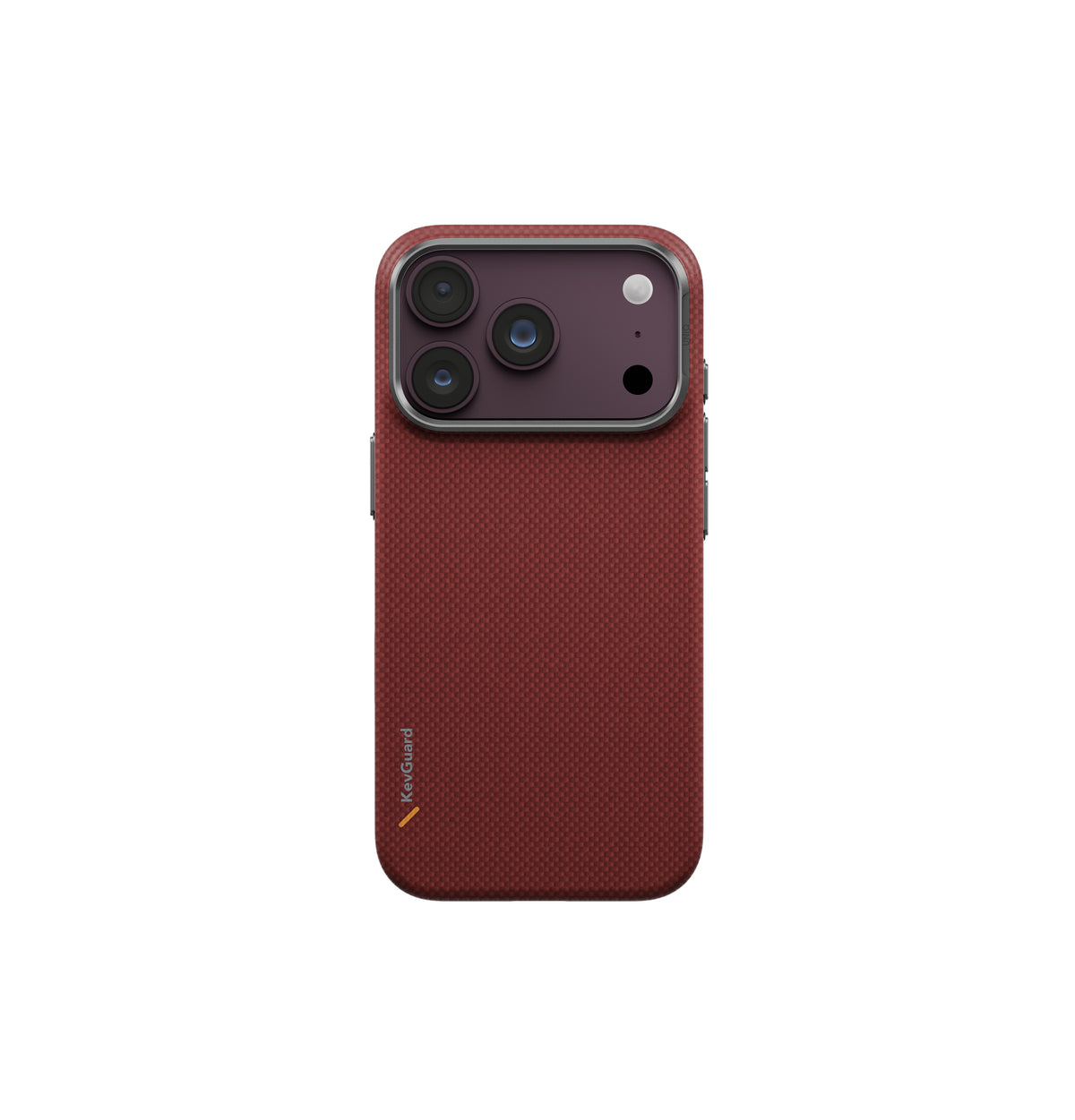 Uniq Hybrid Keva Edge MagSafe Case for iPhone 18 Pro Max - Ember Red