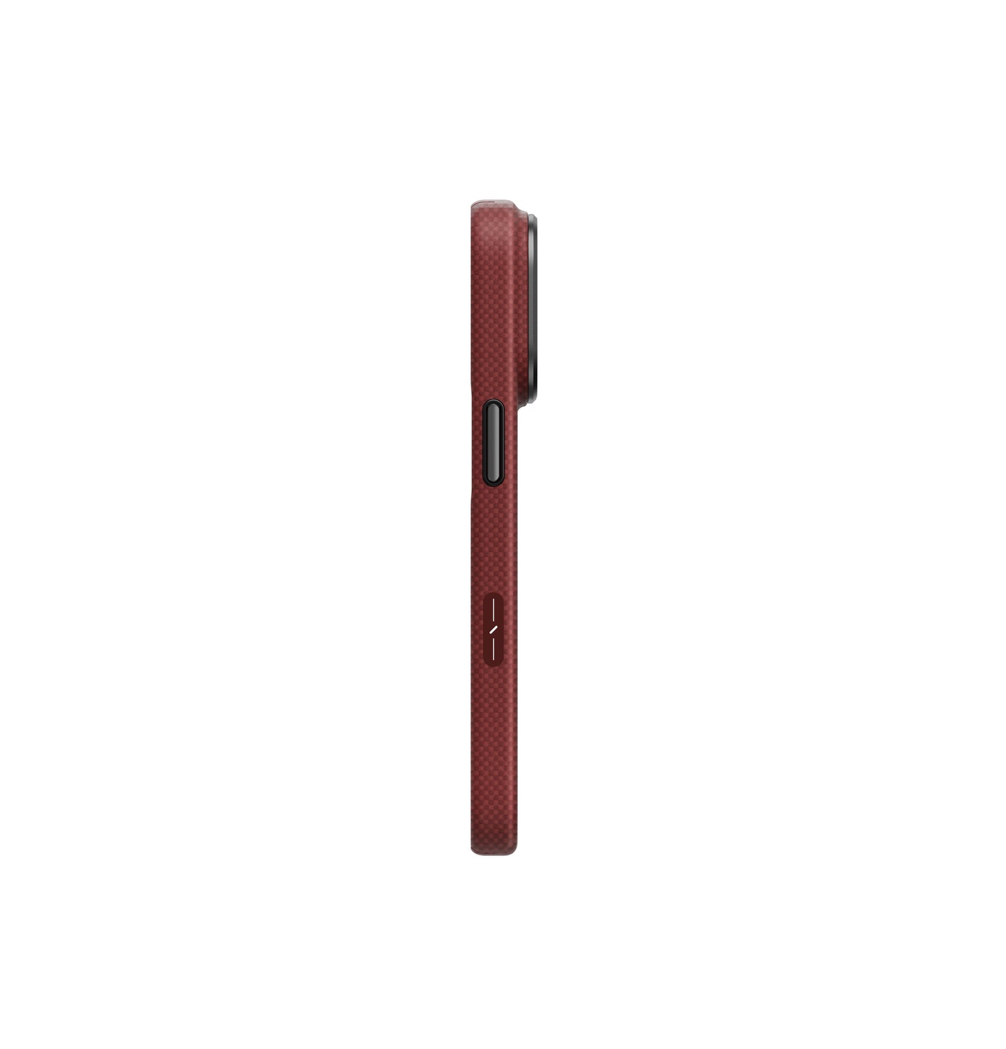 Uniq Hybrid Keva Edge MagSafe Case for iPhone 18 Pro - Ember Red
