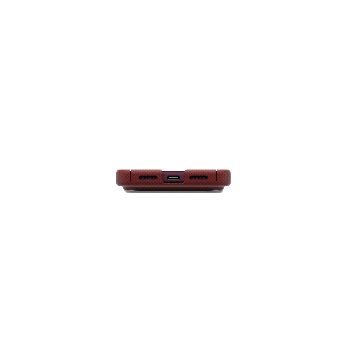 Uniq Hybrid Keva Edge MagSafe Case for iPhone 18 Pro - Ember Red