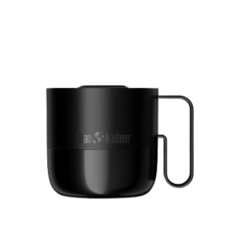 Klean Kanteen Rise 12oz Mug With Slide Lid - Black