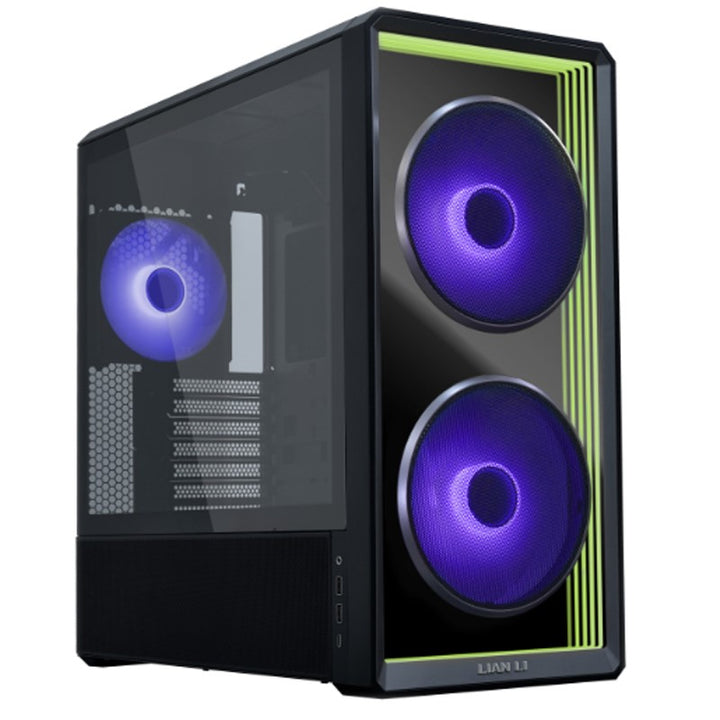 LIAN LI Lancool 217 INF Mid Tower ATX Gaming Case - Black (3 Fans Included)