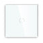 Gopeta 1-Gang Smart Wi-Fi Touch Switch with Glass Panel - White