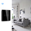 Gopeta 3-Gang Smart Wi-Fi Touch Switch with Glass Panel - Black