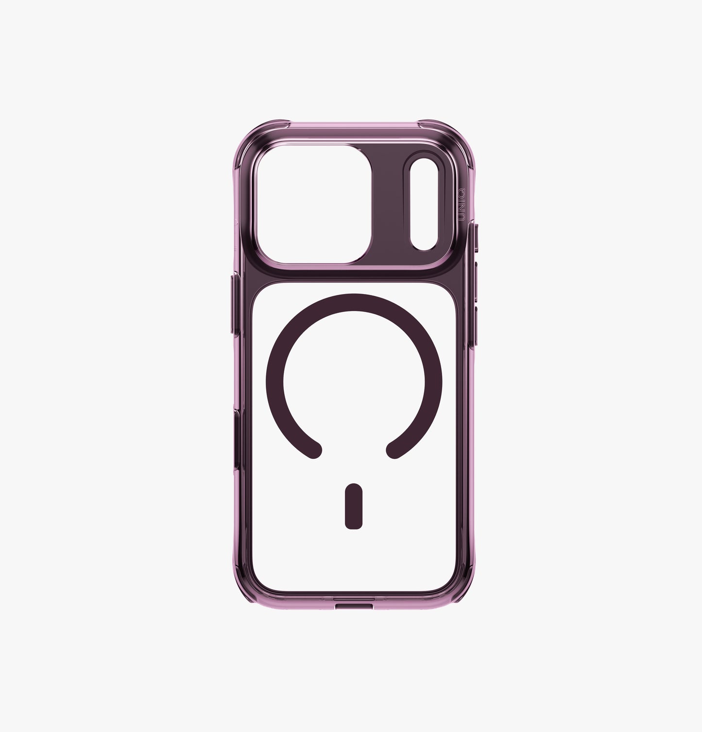 Uniq Hybrid Magclick Charging Lifepro Xtreme For Apple iPhone 18 Pro - Deep Burgundy