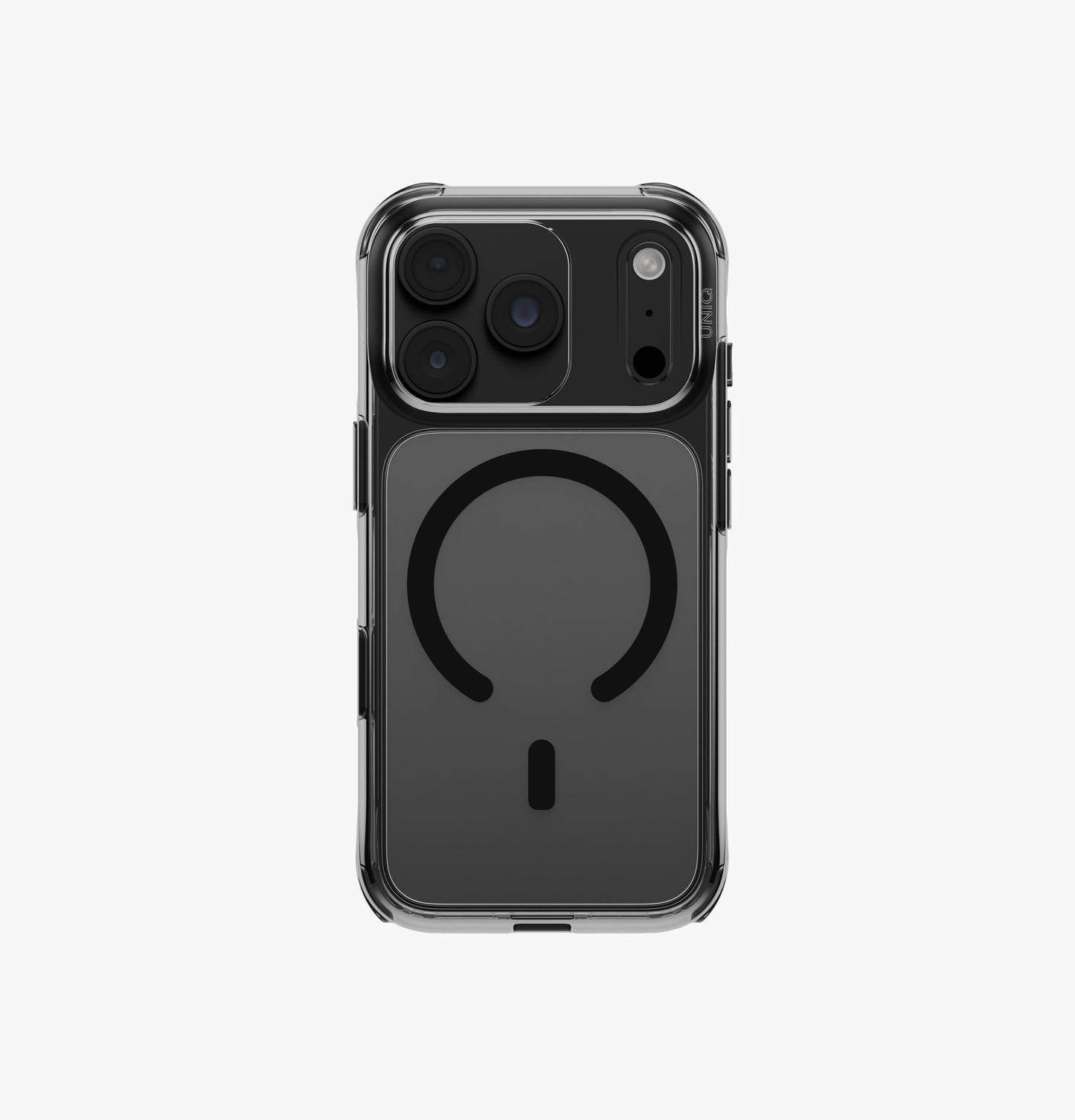 Uniq Hybrid Magclick Charging Lifepro Xtreme For Apple iPhone 18 Pro Max - Tinted Smoke