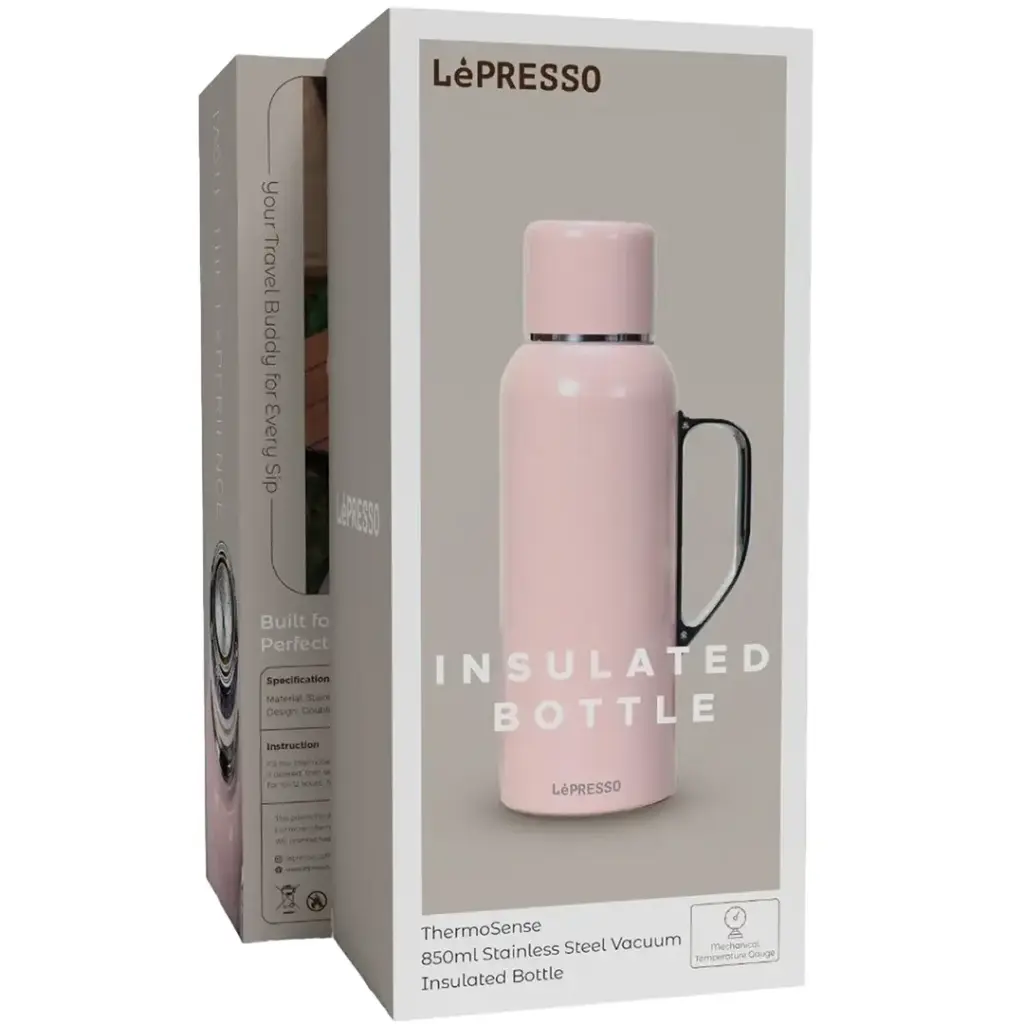 LePresso Insulated Bottle - Pink Color
