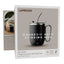 LePresso Sip Spin Magnetic Auto Stirring Mug with Touch Button - Black Color