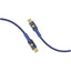 PROMATE LucidLine-CC120 High Tensile Power Delivery Charge Cable - 1.2 Meter / 480Mbps / USB-C / Navy