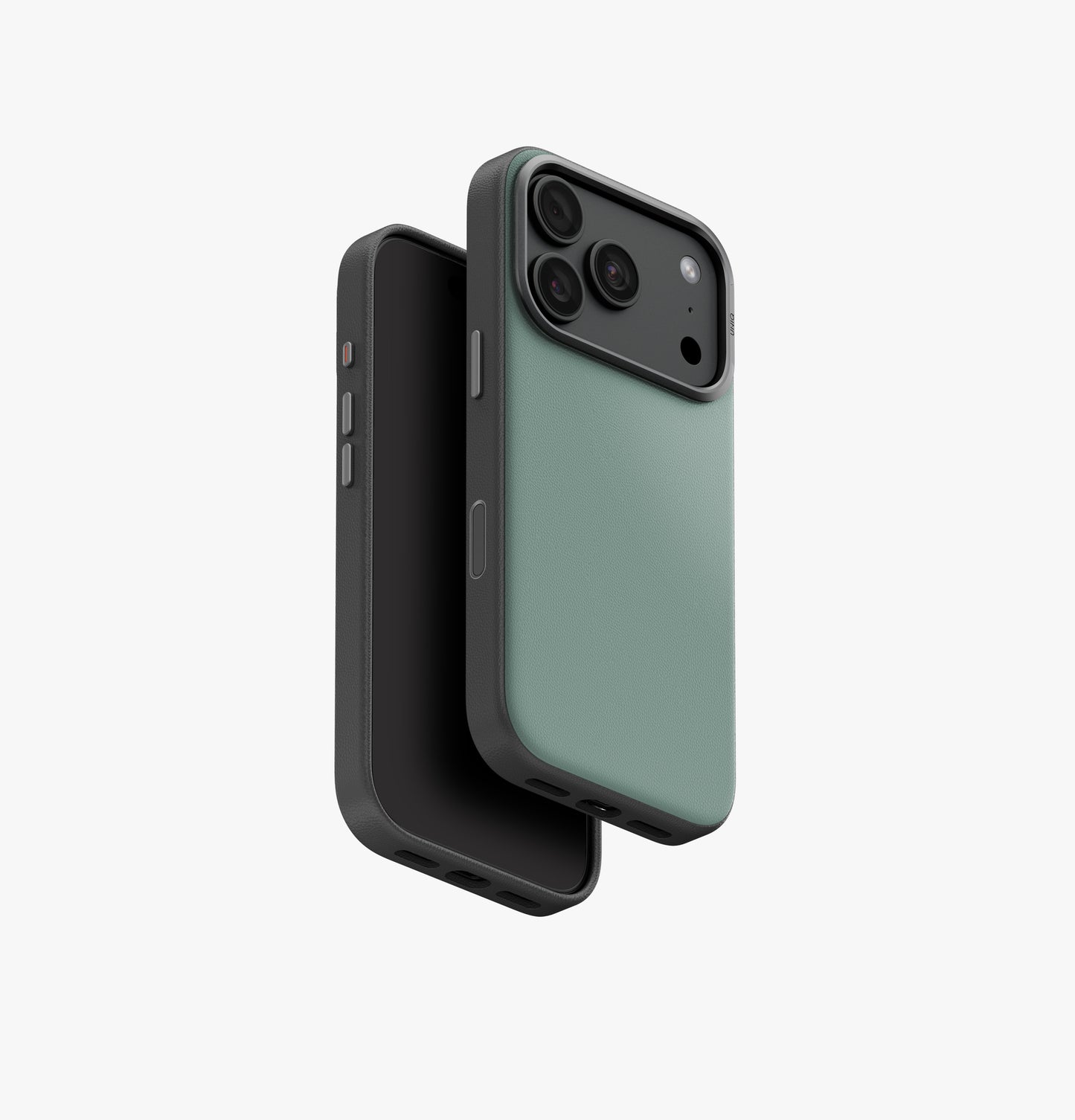 Uniq Hybrid Magclick Charging Lyden Ds For Apple iPhone 18 Pro Max - Sage Steel