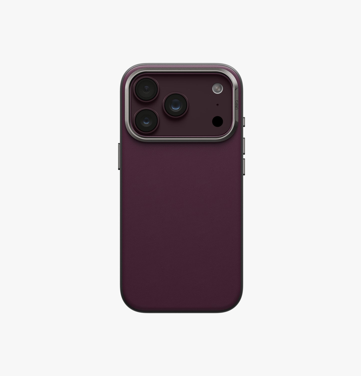 Uniq Hybrid Magclick Charging Lyden Ds For Apple iPhone 18 Pro Max - Deep Maroon