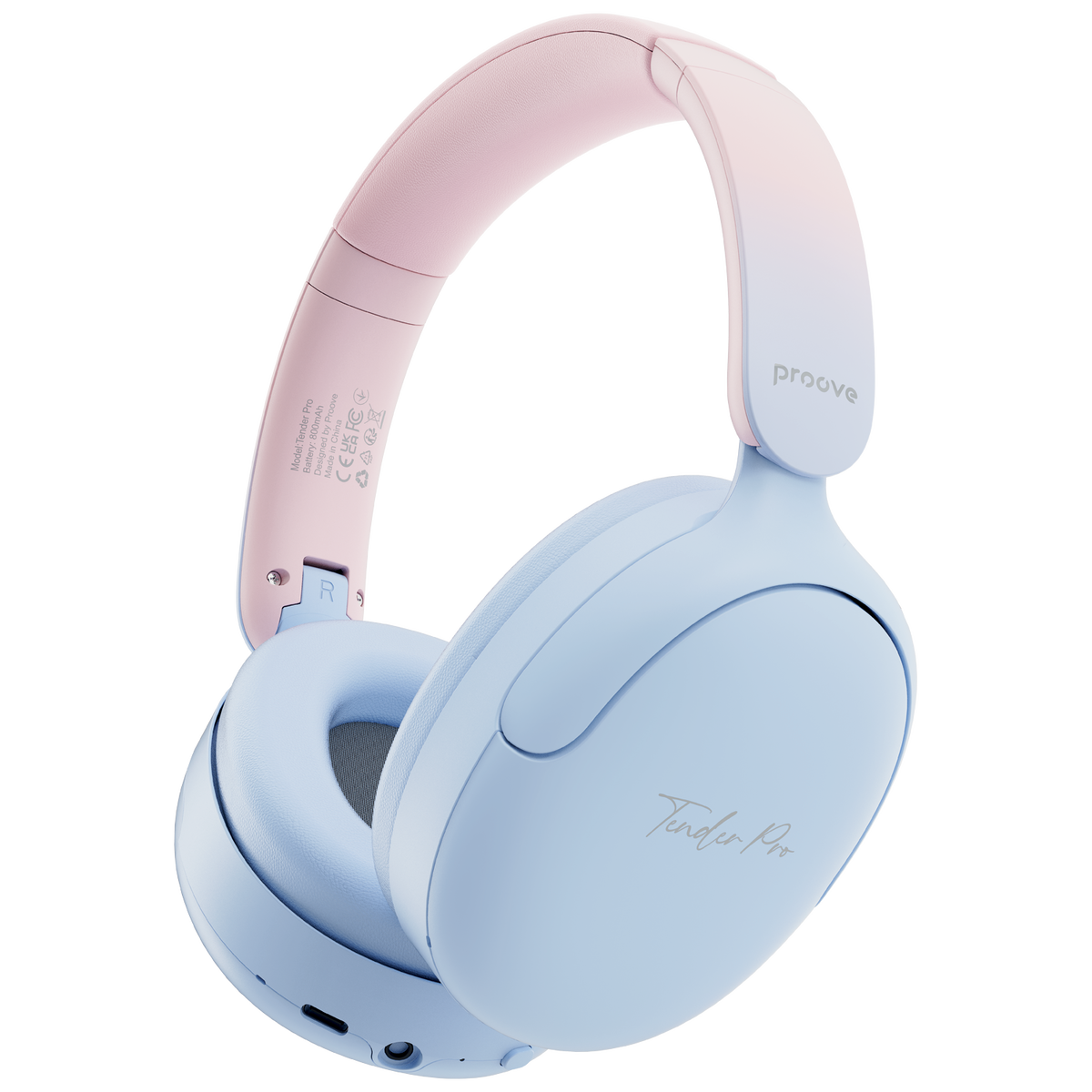 Proove Tender Pro Wireless Headphones - White