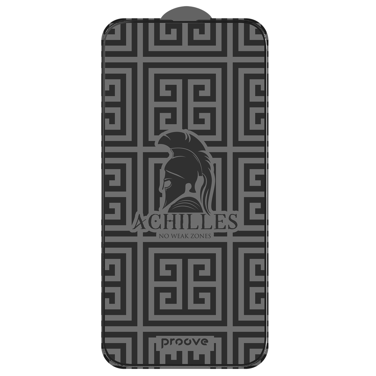 Proove Achilles Mobile Screen Protector For iPhone 16 Pro / 17 - Black