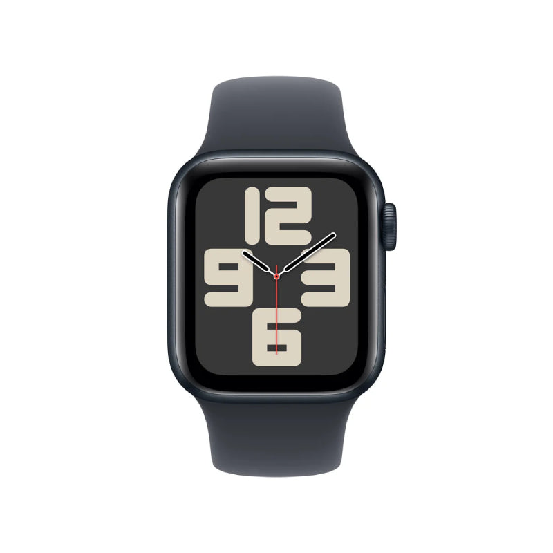 Apple Watch SE (2nd Gen) with Sport Band - LTPO OLED / 40mm / Small/Medium / Bluetooth / Wi-Fi / Midnight Smart Watches