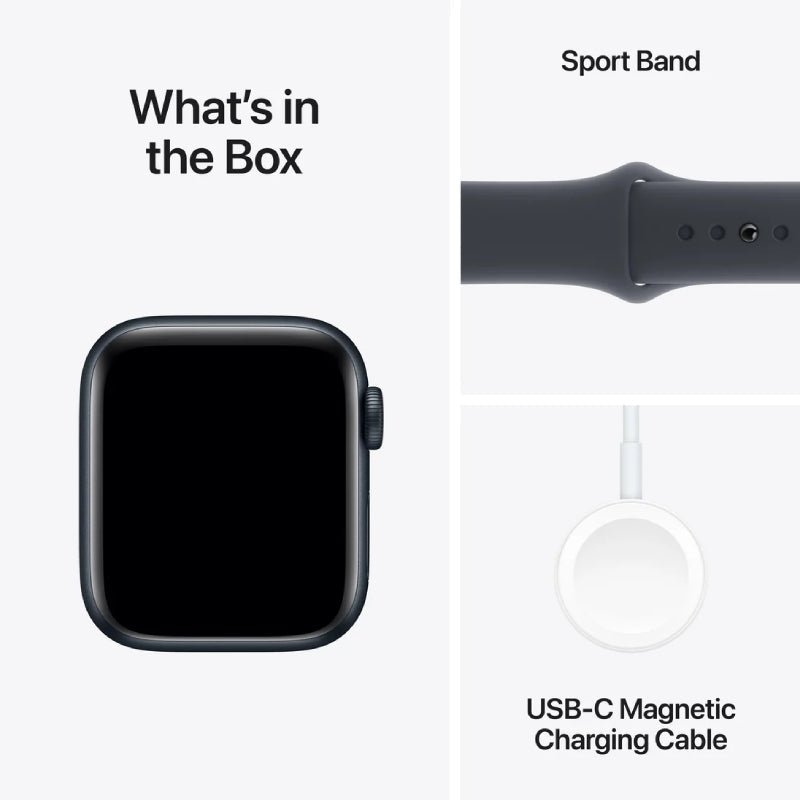 Apple Watch SE (2nd Gen) with Sport Band - LTPO OLED / 40mm / Small/Medium / Bluetooth / Wi-Fi / Midnight Smart Watches