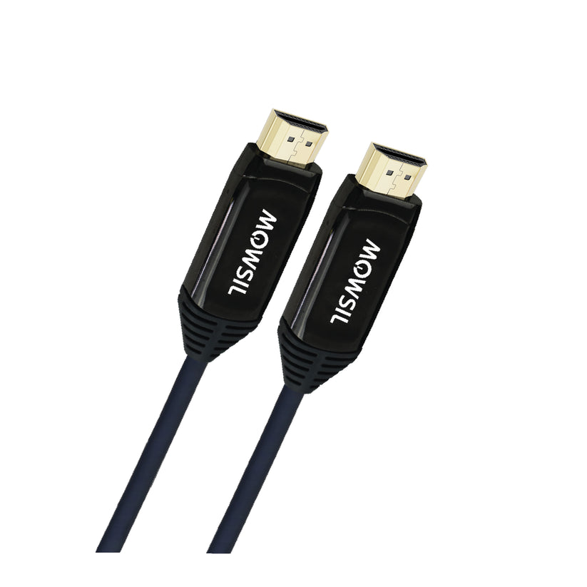 Mowsil 8K HDMI 2.1 Active Optical Cable - 48Gbps / 10 Meter / Black