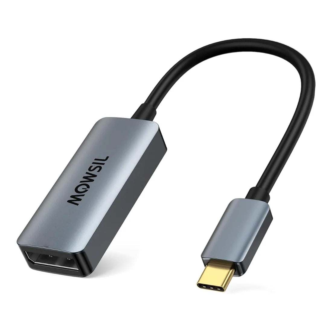 Mowsil USB-C to DisplayPort Adapter - Silver