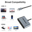 Mowsil USB-C Dual HDMI Converter - Silver
