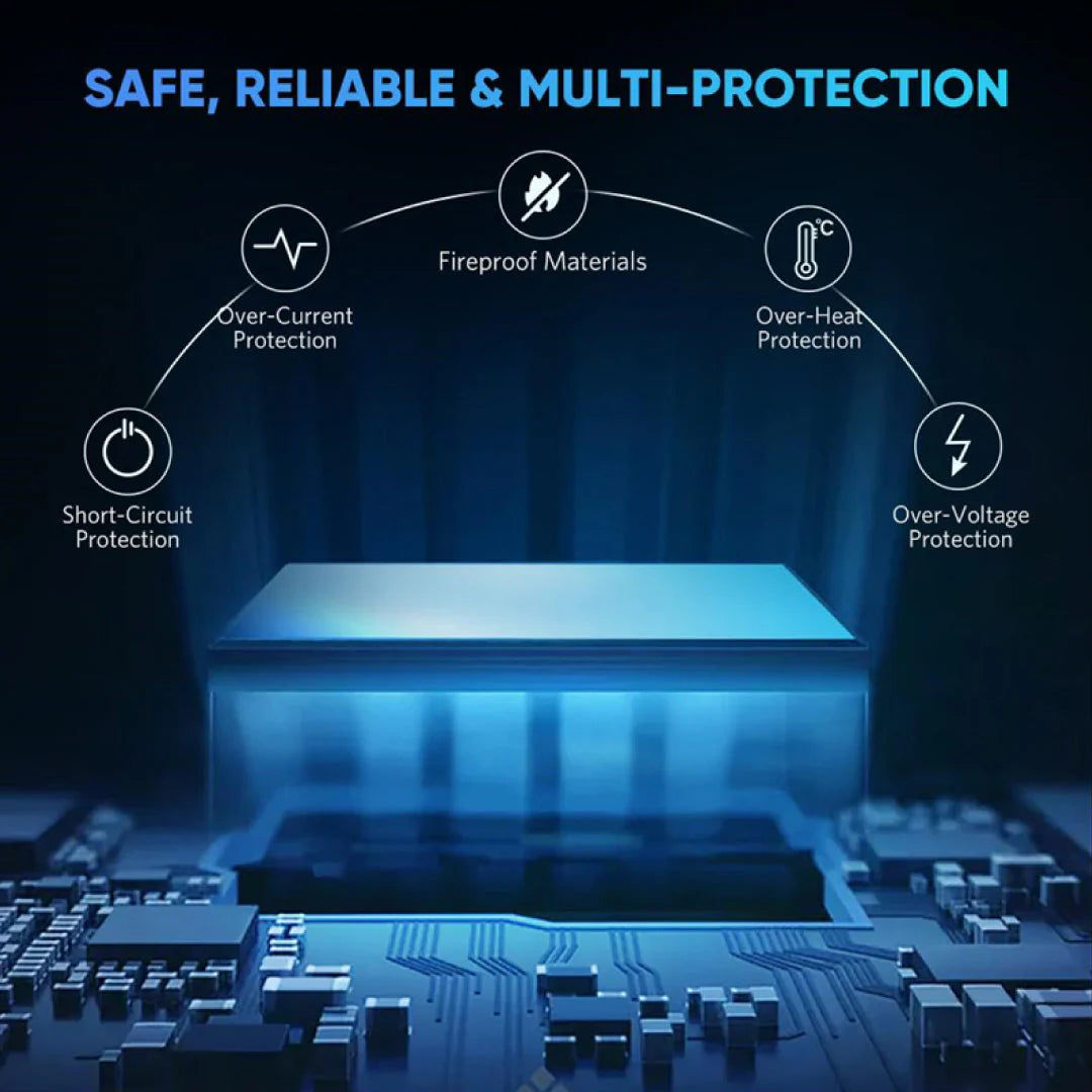 Mowsil 4-Port USB 3.0 Hub - 5Gbps / USB-C / USB-A / Silver