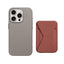 MOFT Snap-On iPhone Stand & Wallet - Seinna Brown