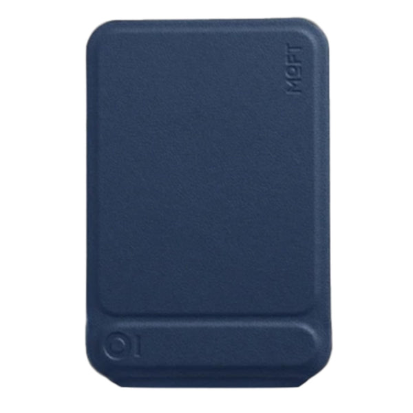 MOFT Snap-On iPhone Stand & Wallet - Navy Blue