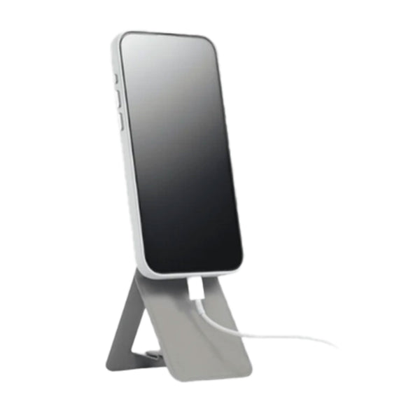 MOFT Snap-On iPhone Stand & Wallet - Taupe Natural