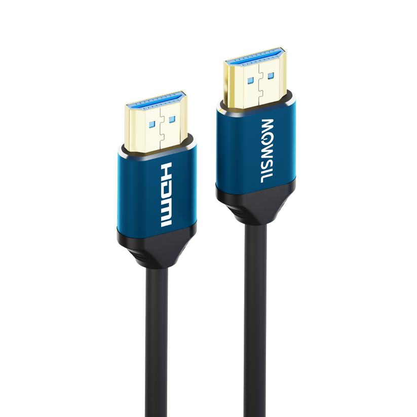 Mowsil HDMI 2.0 Cable - 4K / 18 Gbps / 3 Meter / Blue