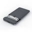 حاوية أقراص موسيل SATA مقاس 2.5 بوصة، يو إس بي-C / USB 3.0 / بسرعة 6 جيجابت في الثانية / باللون الرمادي