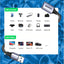 Mowsil USB 3.0 Extension Cable - 5Gbps / 5 Meter / Black/Grey