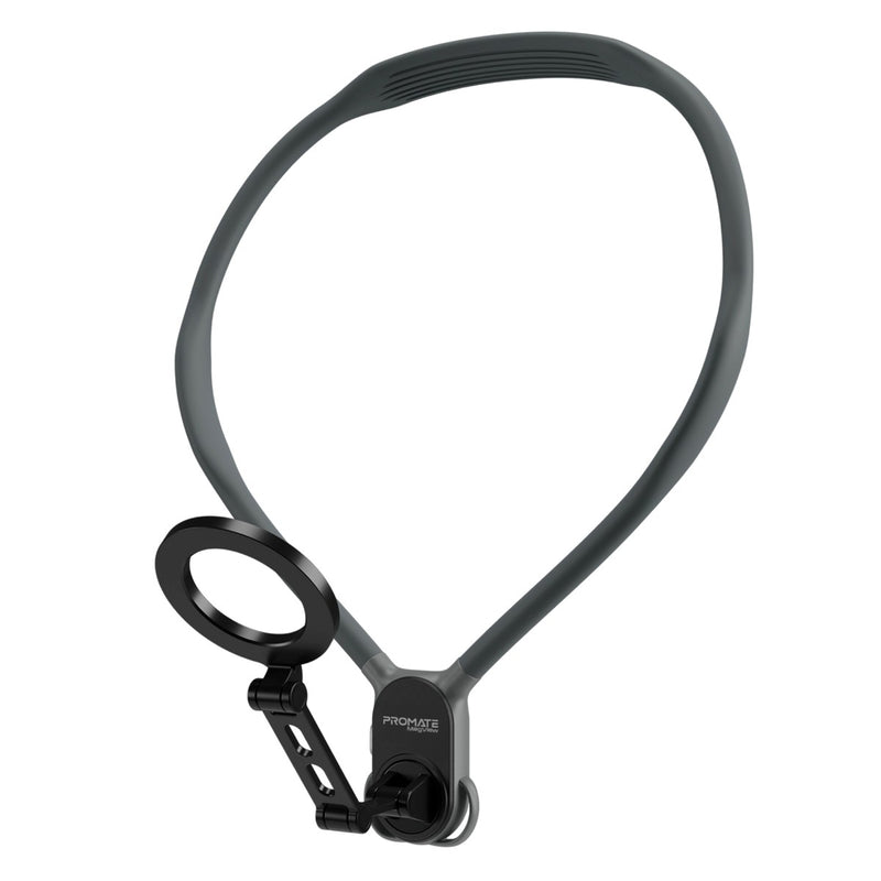 Promate MagView MagSafe Compatible Neckband Phone Mount - Black
