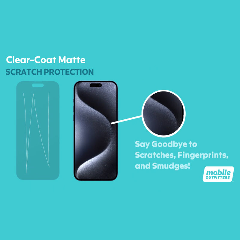 Mobile Outfitter Matte Sheet / Front & Back - Scratch Protection
