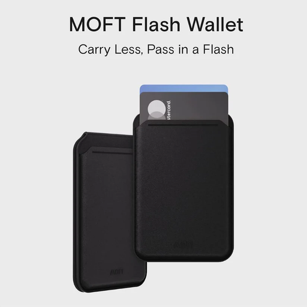 MOFT Flash Stand & Wallet - Jet Black