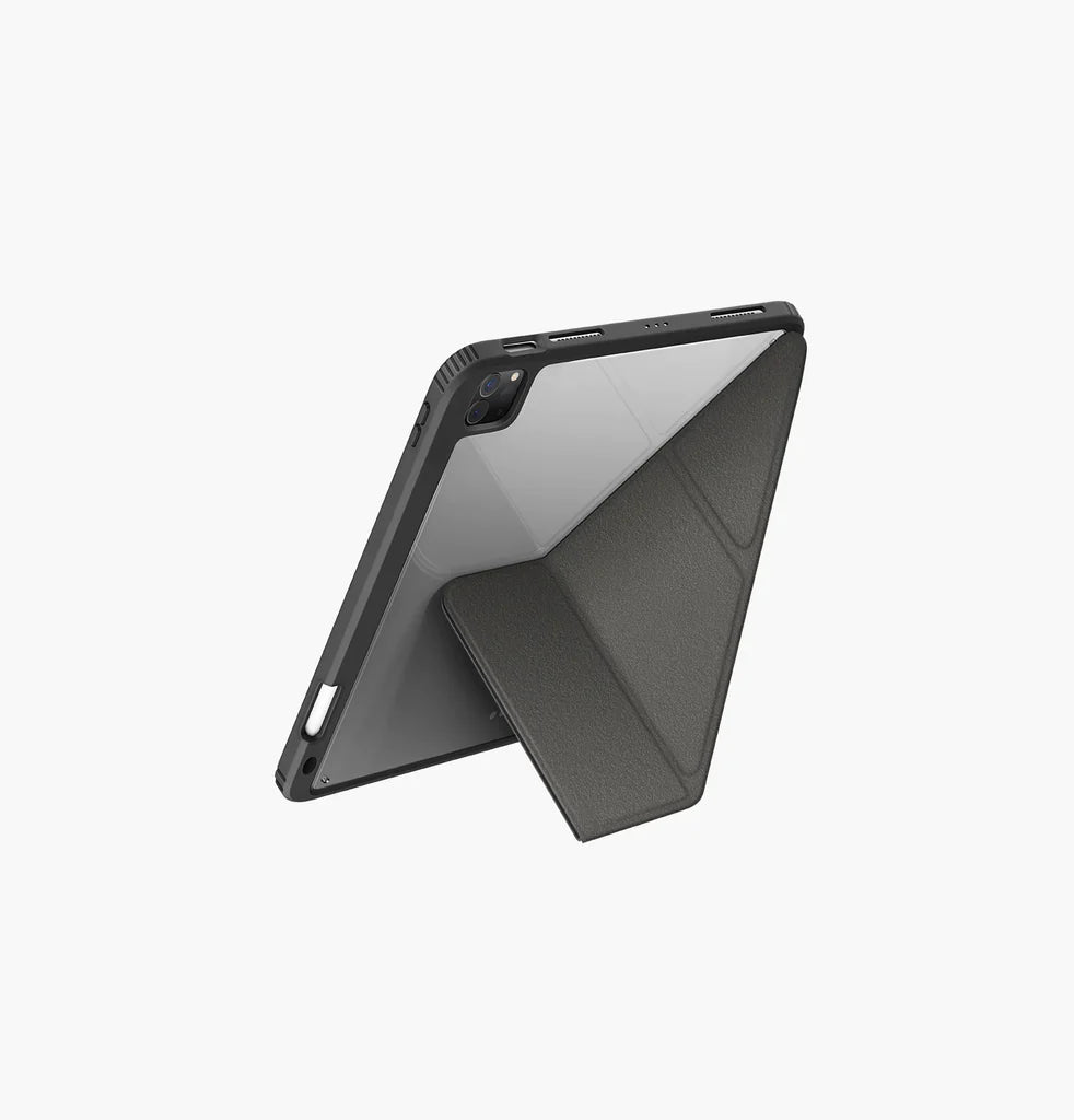 Uniq Moven iPad Pro 12.9 (2021) Antimicrobial - Charcoal Grey Accessories > Mobiles & Tablets