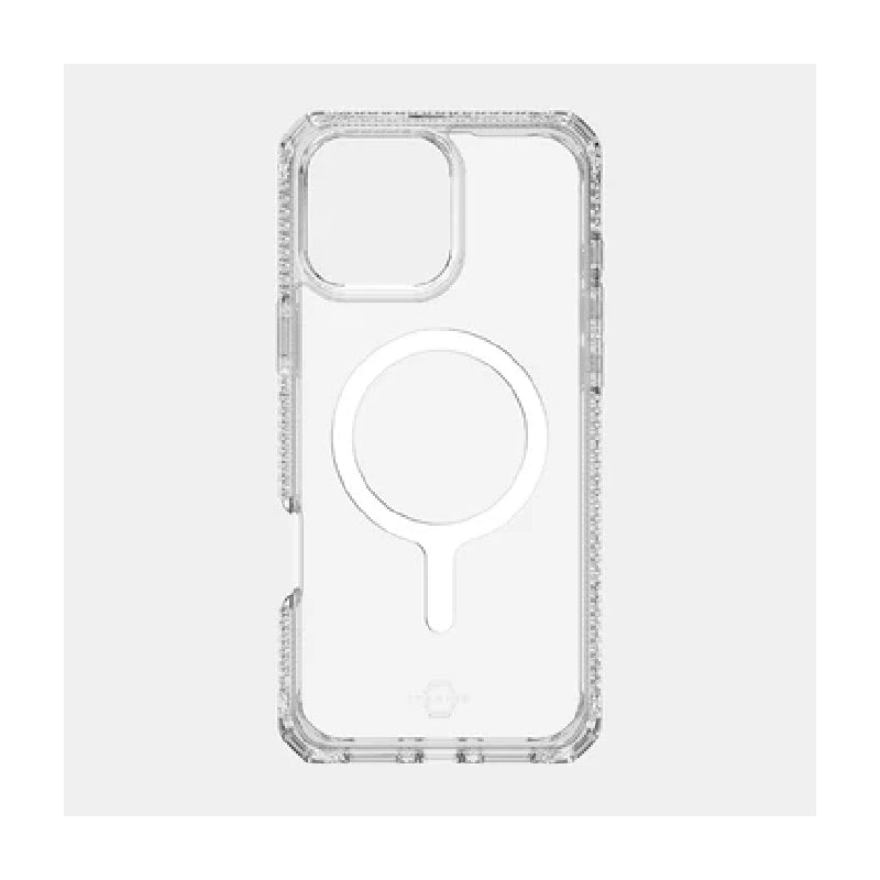 Itskins Hybrid Clear Case - Apple iPhone 16 Pro (6.3’’) Transparent Accessories > Mobiles & Tablets > Mobiles > Covers