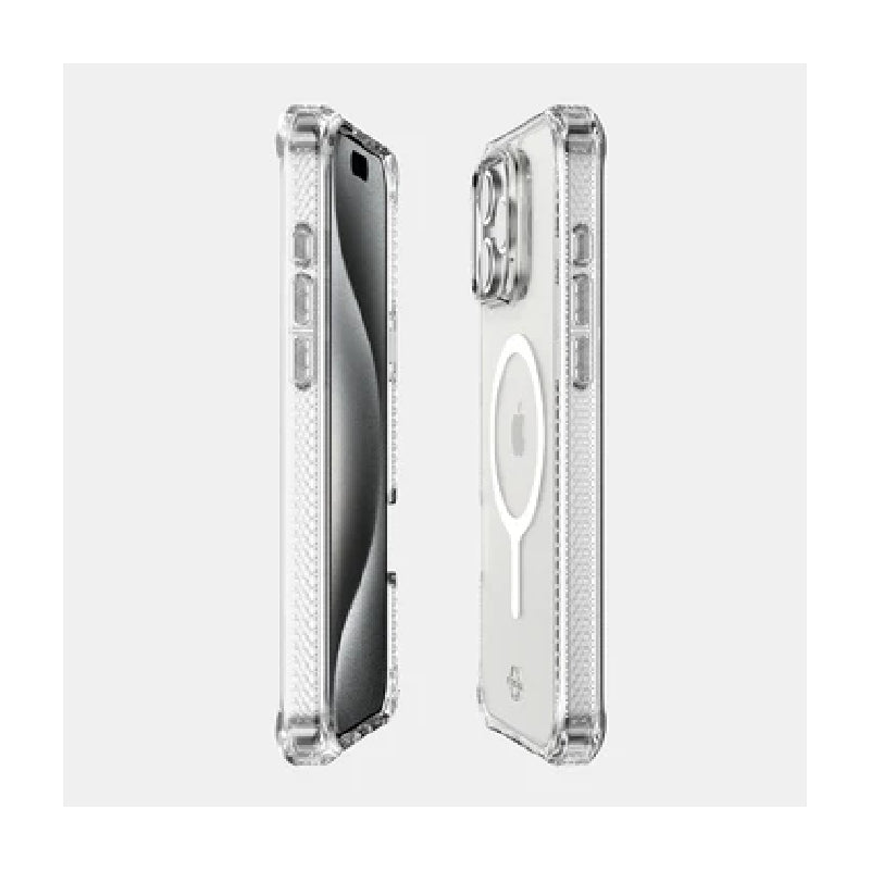Itskins Hybrid Clear Case - Apple iPhone 16 Pro (6.3’’) Transparent Accessories > Mobiles & Tablets > Mobiles > Covers