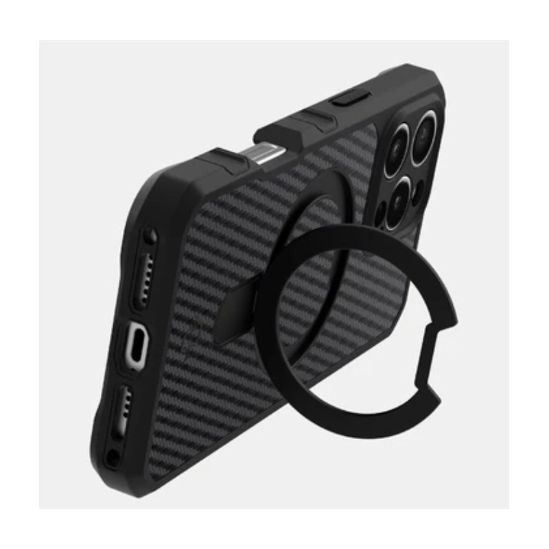 Itskins Force Carbon Series Case - Apple iPhone 16 Pro Max (6.9’’) Black Accessories > Mobiles & Tablets > Mobiles >