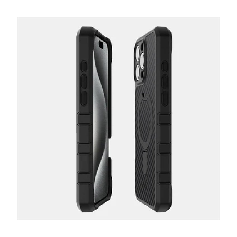 Itskins Force Carbon Series Case - Apple iPhone 16 Pro Max (6.9’’) Black Accessories > Mobiles & Tablets > Mobiles >