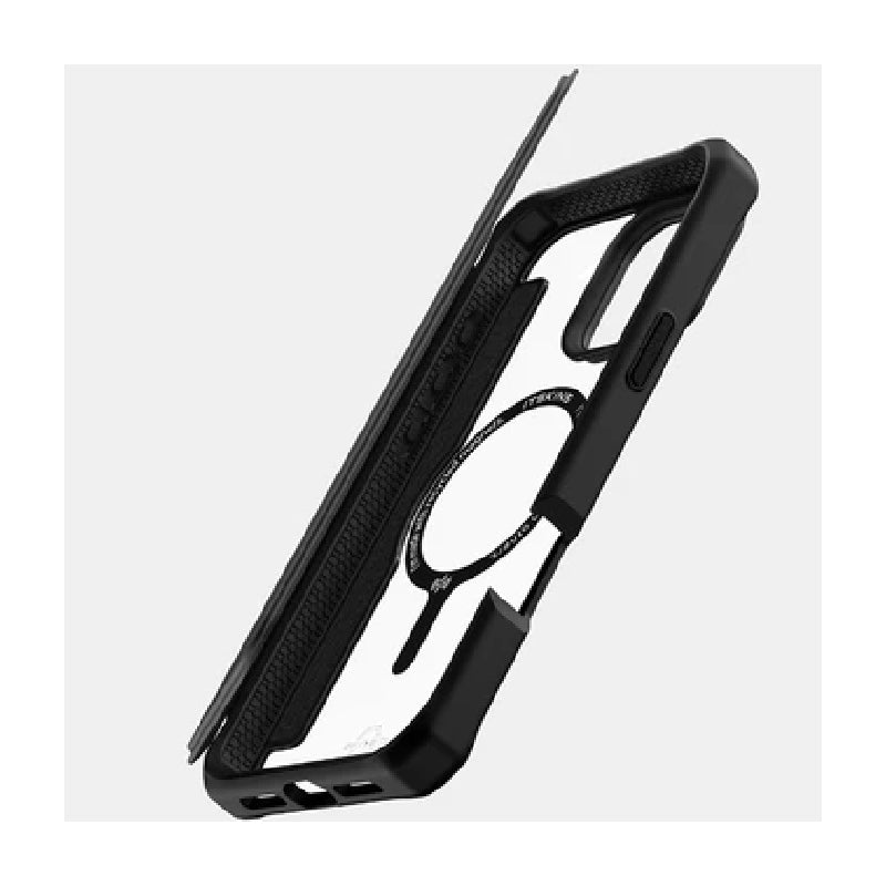 Itskins Hybrid Folio Case - Apple iPhone 16 Pro Max (6.9’’) Black Accessories > Mobiles & Tablets > Mobiles > Covers &
