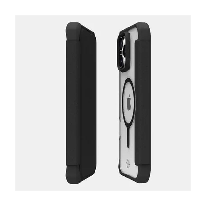Itskins Hybrid Folio Case - Apple iPhone 16 Pro Max (6.9’’) Black Accessories > Mobiles & Tablets > Mobiles > Covers &
