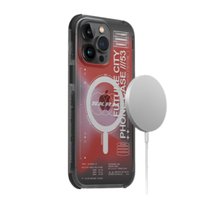 SKINARMA Shorai MagSafe Case - Apple iPhone 14 Pro / Red Accessories > Mobiles & Tablets > Mobiles > Covers & Cases