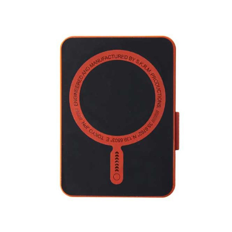SKINARMA Mirage Magnetic Card Holder With Grip-Stand Spunk - Orange Accessories > Mobiles & Tablets > Mobiles > Mobile