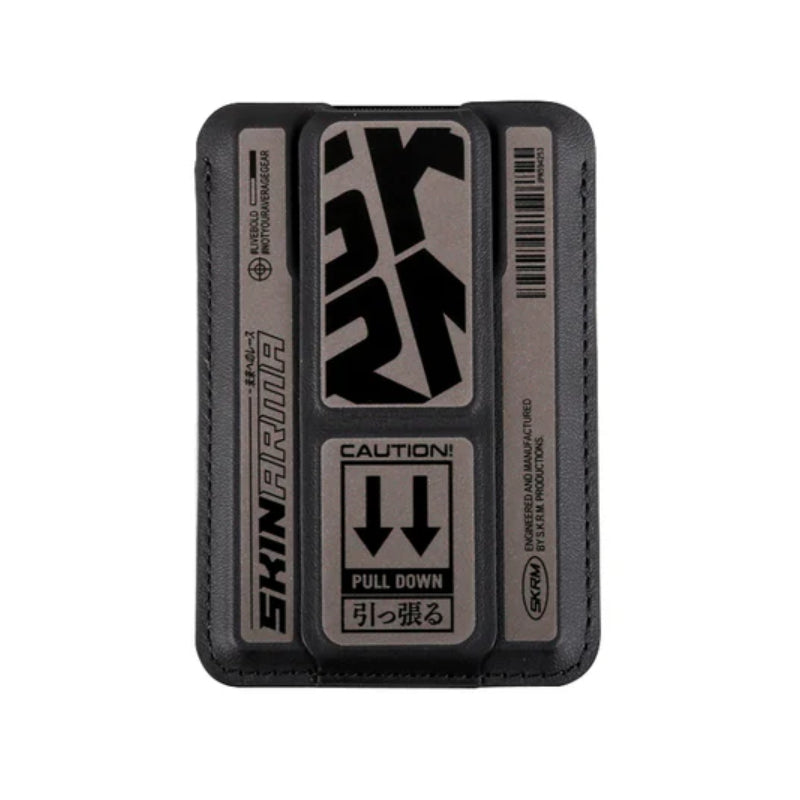 SKINARMA Kado KIRA KOBAI Wallet Mag-Charge Card Holder With Grip Stand - GunMetal Accessories > Mobiles & Tablets >