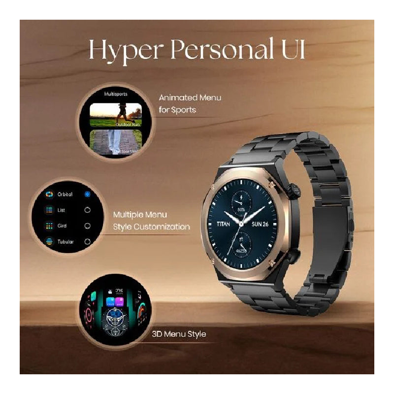TITAN Maestro Smart Watch - 1.43’’AMOLED / Bluetooth / Silver Smart Watches