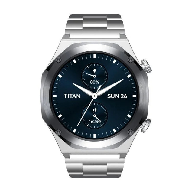 TITAN Maestro Smart Watch - 1.43’’AMOLED / Bluetooth / Silver Smart Watches