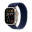 Apple Watch Ultra 2 - LTPO OLED / 64GB / 49mm / Bluetooth / Wi-Fi / Cellular / Medium/Large Natural Titanium / Blue