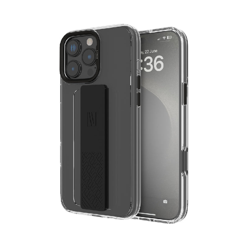 Levelo Graphia IMD Silicone Grip Case - Apple iPhone 16 Pro Max / Black Accessories > Mobiles & Tablets > Mobiles >