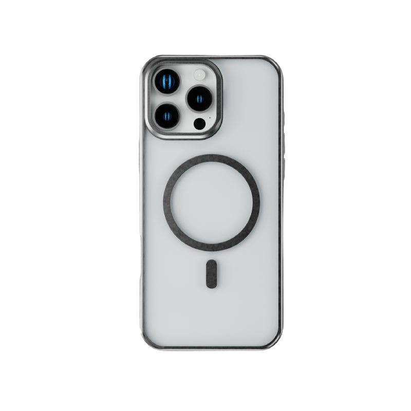 Levelo Elio PC Case with Camera Ring Stand - Apple iPhone 16 Pro Max / Titanium Accessories > Mobiles & Tablets >