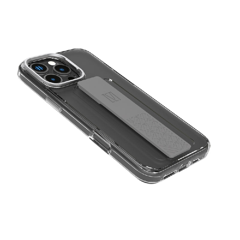 Levelo Graphia IMD Silicone Grip Case - Apple iPhone 16 Pro Max / Gray Accessories > Mobiles & Tablets > Mobiles >